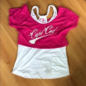 Cute Cape Cod Crop/Tank Combo